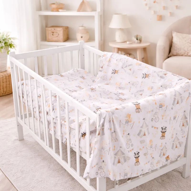 Комплект постельного белья Бязь LITTLE KIDS 17-0928 Baby Circus - 9