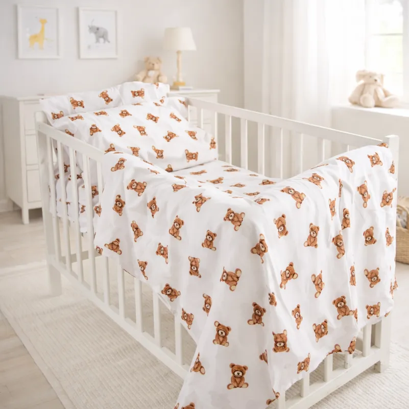 Комплект постельного белья Бязь BABY 17-0935 Mini Bear - 12