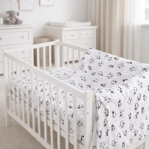 Комплект постельного белья Ranforce Elite LITTLE KIDS 17-0929 Sweet Penguin