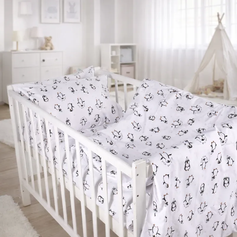 Комплект постельного белья Бязь LITTLE KIDS 17-0929 Sweet Penguin - 8