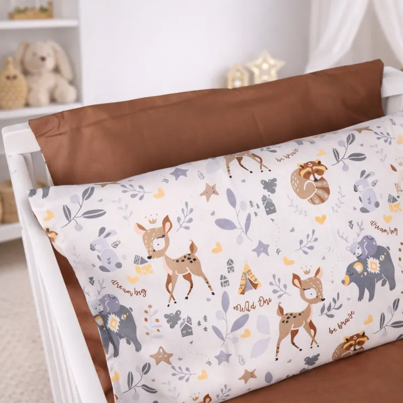 Комплект постельного белья Бязь LITTLE KIDS 17-0913 Wild Friends - 12