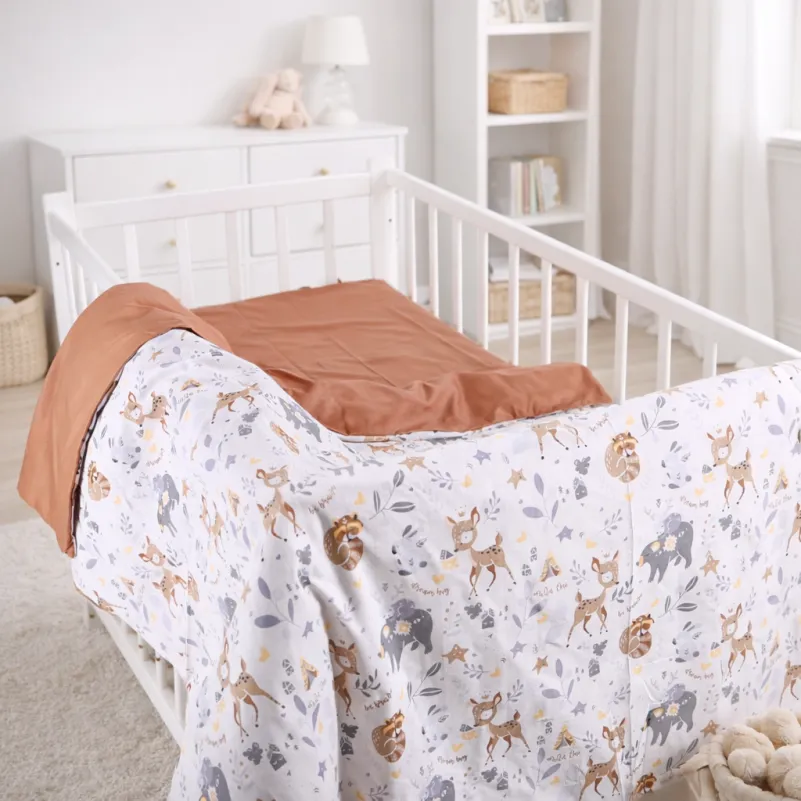 Комплект постельного белья Бязь LITTLE KIDS 17-0913 Wild Friends - 9