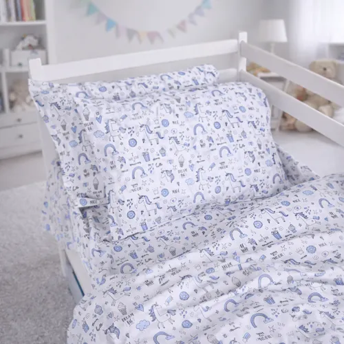 Підковдра Kids Time 17-0931 Tiny Unicorn blue - 2