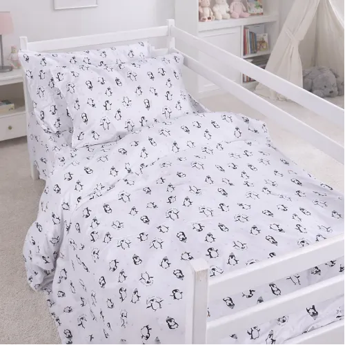 Наволочка Бязь Kids Time 17-0929 Sweet Penguin - 2