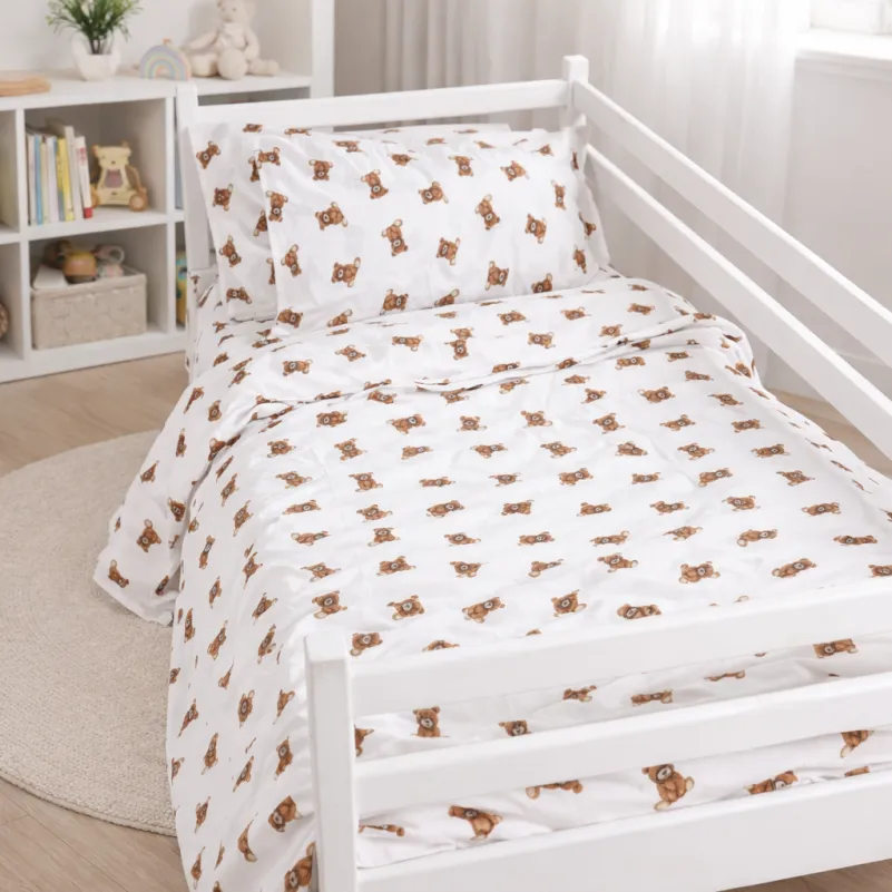 Наволочка Бязь Kids Time 17-0935 Mini Bear - 2