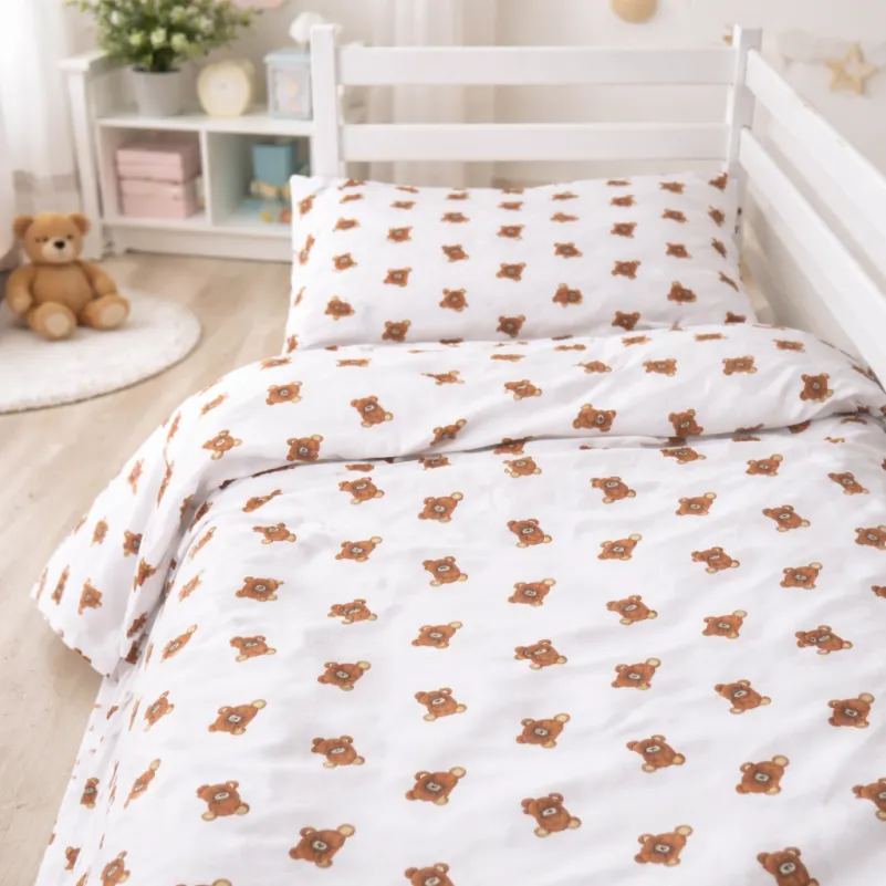 Наволочка Бязь Kids Time 17-0935 Mini Bear - 3