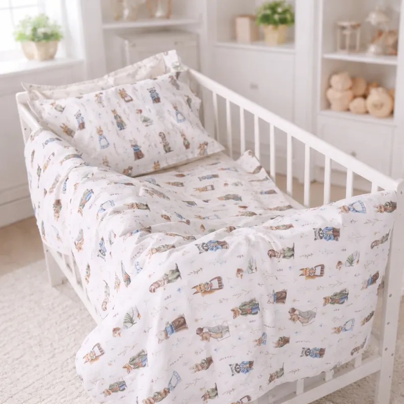 Комплект постельного белья LITTLE KIDS Poplin Line Kids 03 Animals