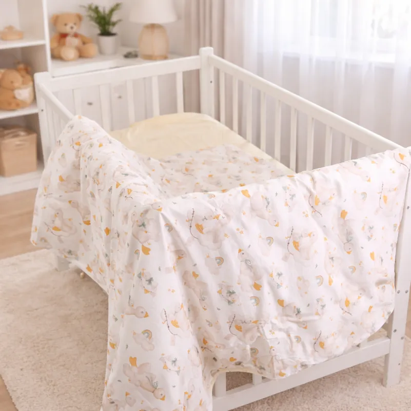 Комплект постельного белья Сатин LITTLE KIDS Kids Time 22-1419 Sleepy ducklings - 8