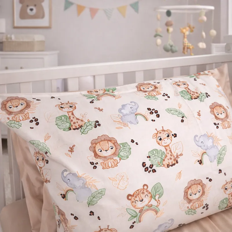 Комплект постельного белья Сатин LITTLE KIDS Kids Time 22-1418 Safari baby - 6
