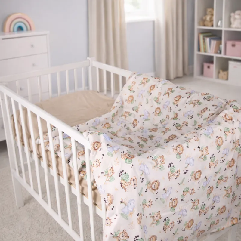 Комплект постельного белья Сатин LITTLE KIDS Kids Time 22-1418 Safari baby - 10
