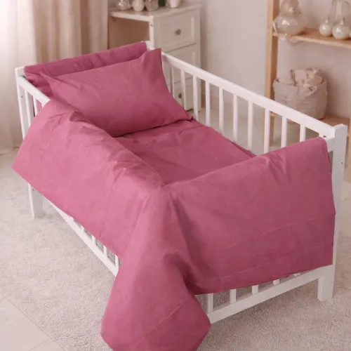 Комплект постільної білизни Поплін LITTLE KIDS Poplin Line "041 Wild rose"