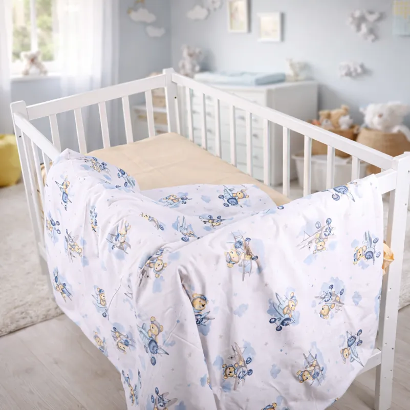 Комплект постельного белья Бязь LITTLE KIDS 17-0921 Tiny Pilot - 6