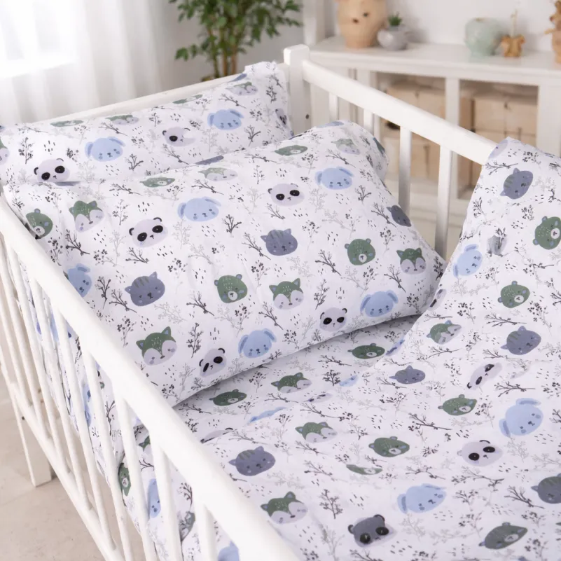 Комплект постельного белья Ranforce Elite LITTLE KIDS 17-0933 Panda Friends - 6