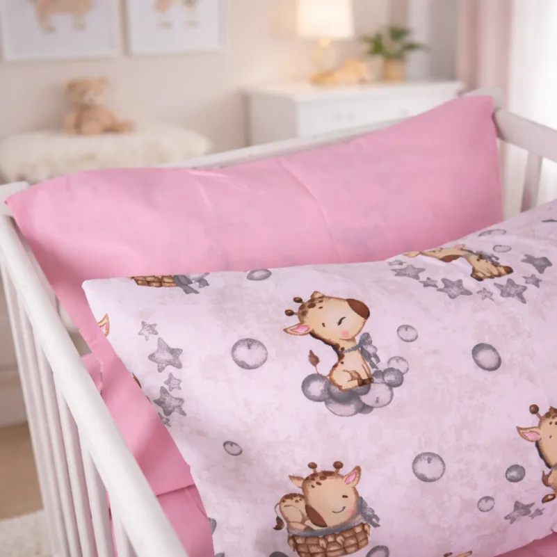 Комплект постельного белья Ranforce Elite LITTLE KIDS 17-0922 Tiny Giraffes gray - 5