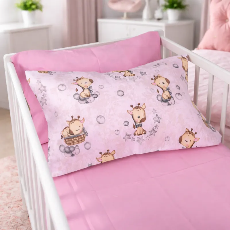 Комплект постельного белья Ranforce Elite LITTLE KIDS 17-0922 Tiny Giraffes gray - 6