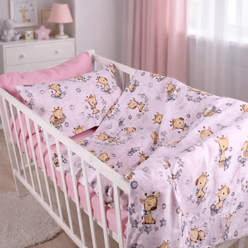 Комплект постельного белья Ranforce Elite LITTLE KIDS 17-0922 Tiny Giraffes gray