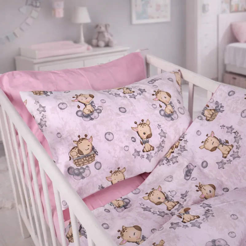 Комплект постельного белья Ranforce Elite LITTLE KIDS 17-0922 Tiny Giraffes gray - 7