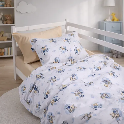 Наволочка Бязь Kids Time 17-0921 Tiny Pilot - 2