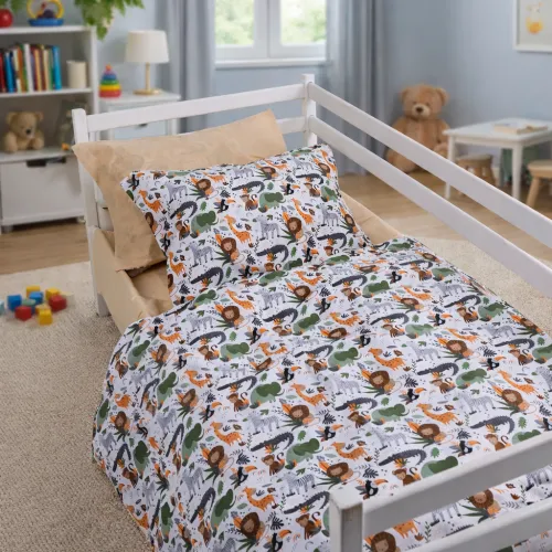 Пододеяльник Ranforce Elite 17-0920 Jungle Friends - 2