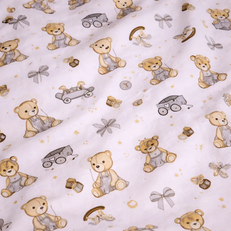 Пододеяльник Ranforce Elite 17-0917 Little Teddy gray - 2