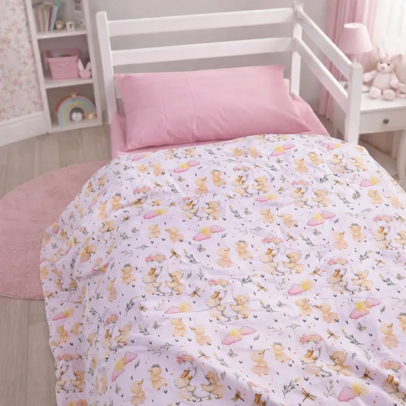 Пододеяльник Бязь 17-0924 Happy Ducklings - 3