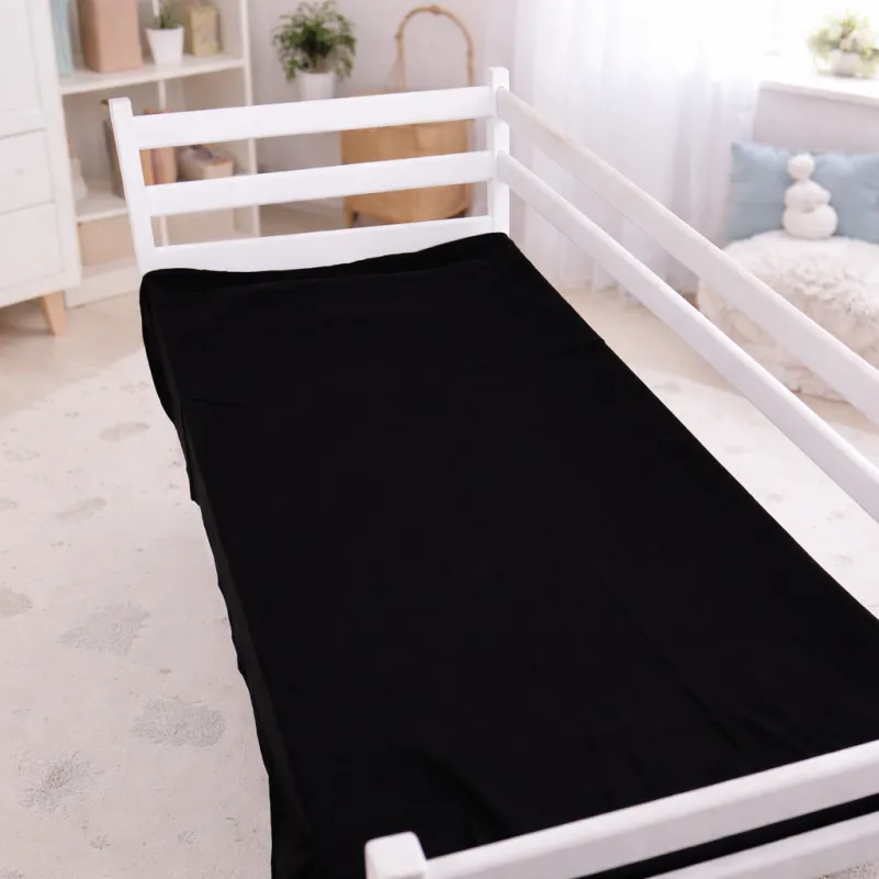 Комплект постельного белья JUNIOR Фланель 002 Black - 8