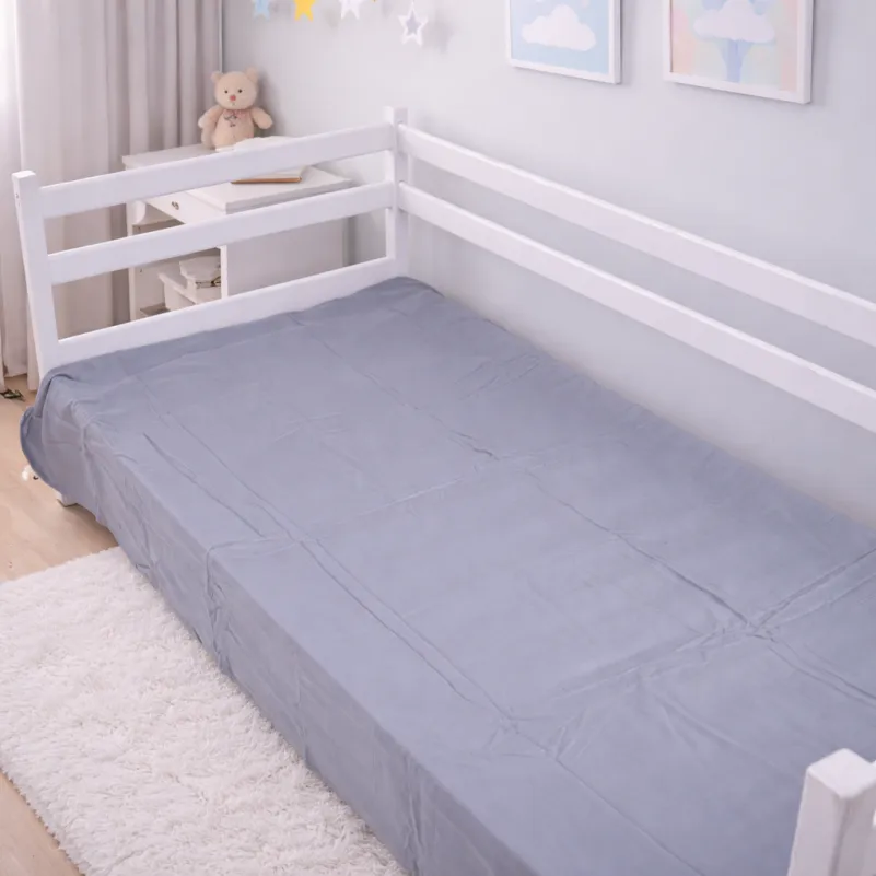 Комплект постельного белья JUNIOR Фланель 001 Ash grey - 9