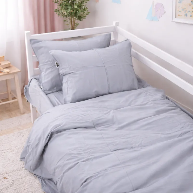 Комплект постельного белья JUNIOR Фланель 001 Ash grey