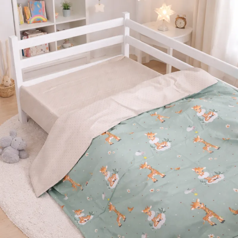 Комплект постельного белья JUNIOR Poplin Line Kids 02 Giraffe - 8