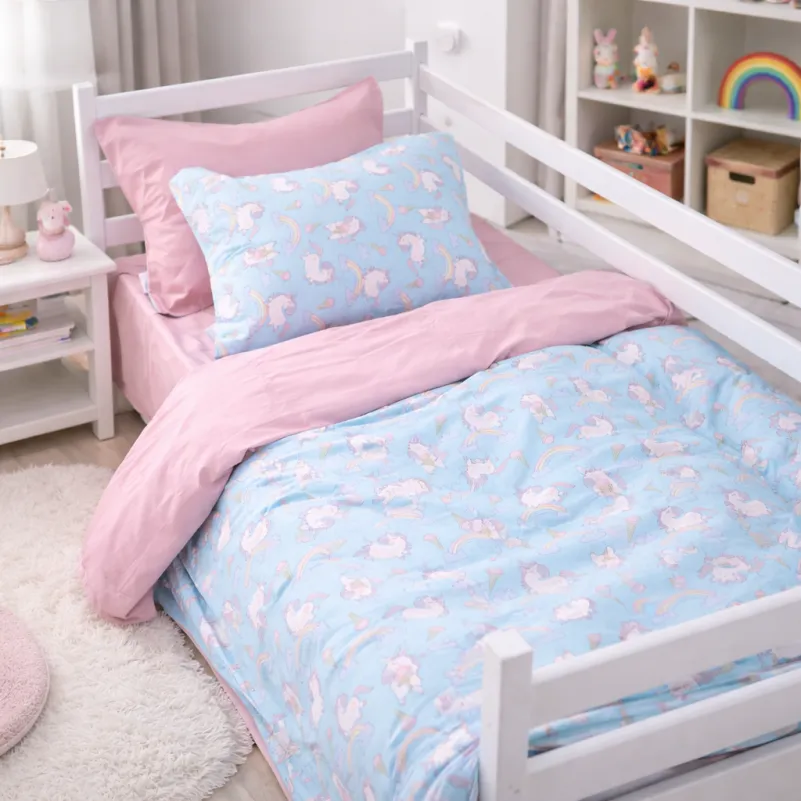 Комплект постельного белья Сатин JUNIOR Kids Time 22-1421 Unicorn meanness - 8