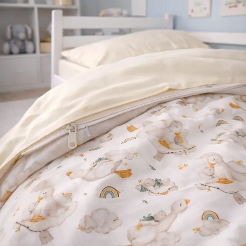 Комплект постельного белья Сатин JUNIOR Kids Time 22-1419 Sleepy ducklings - 10