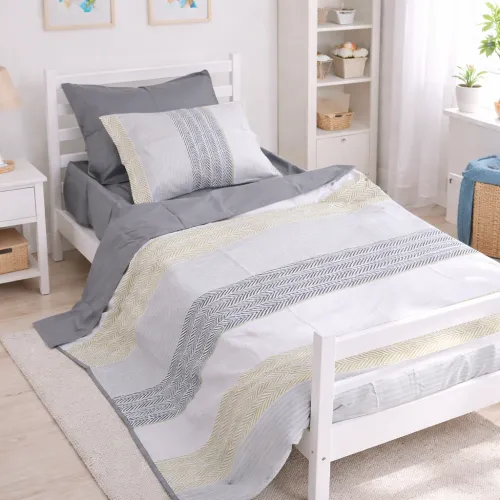 Комплект постельного белья Сатин TEENAGER 22-1415 Geometric comfort