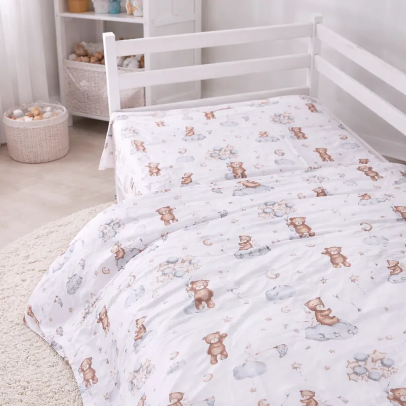 Комплект постельного белья JUNIOR Фланель 010 Teddy ballons - 9