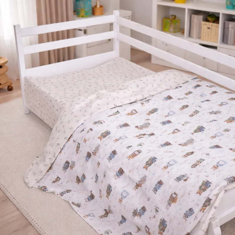 Комплект постельного белья JUNIOR Poplin Line Kids 03 Animals - 9