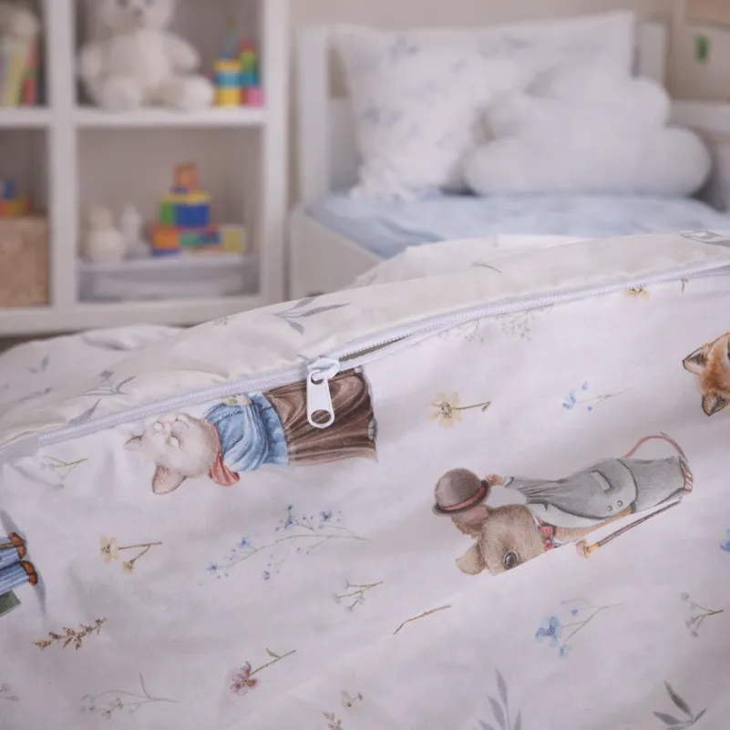 Комплект постельного белья JUNIOR Poplin Line Kids 03 Animals - 7