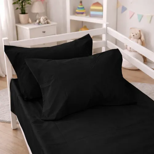 Комплект постельного белья Сатин TEENAGER Satin Light Pro 10-006 Black - 2