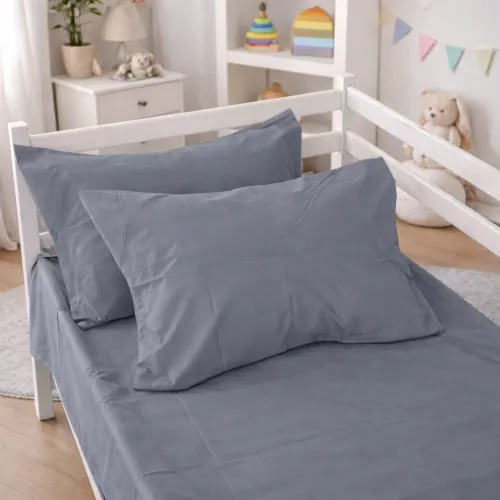 Комплект постельного белья Сатин JUNIOR Satin Light Pro 10-004 Gray - 2