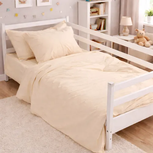 Комплект постельного белья JUNIOR Poplin Line "015 Sandy"
