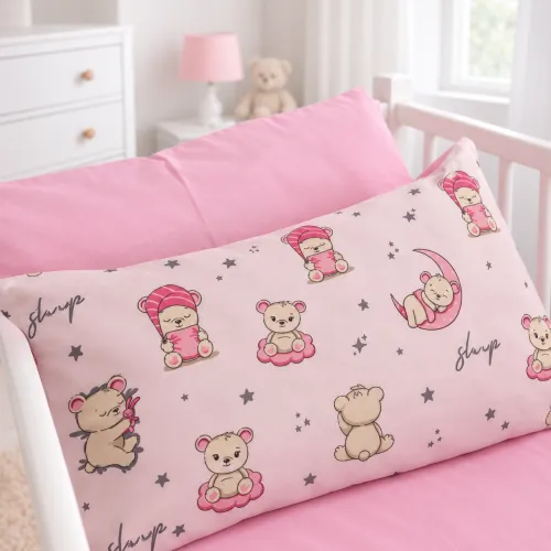 Комплект постільної білизни Бязь LITTLE KIDS 17-0919 Pink Moon - 5