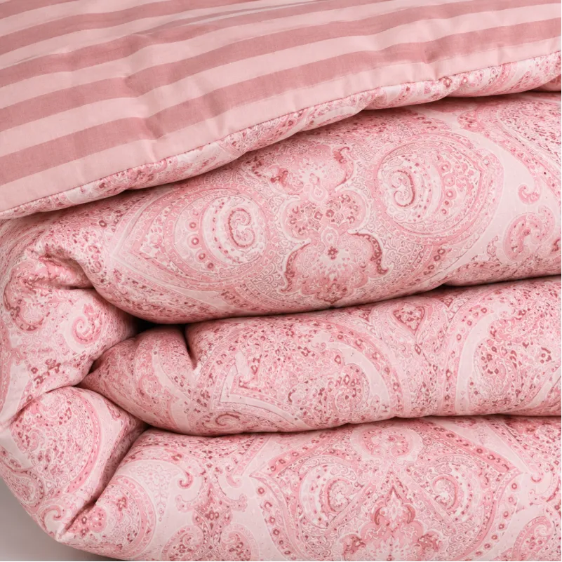 Одеяло хлопковое №0313 Сolor Fun Line 17-0770 Powder Paisley хлопок зима - 2