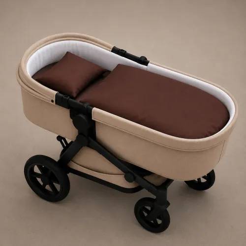 Комплект постельного белья в коляску 60*80 19-1217 Chocolate perla - 1