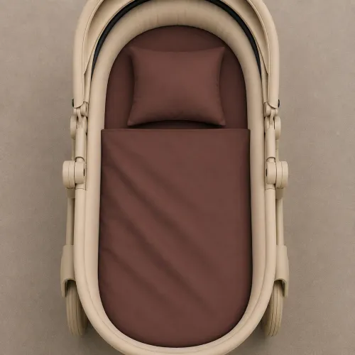 Комплект постельного белья в коляску 60*80 19-1217 Chocolate perla - 2