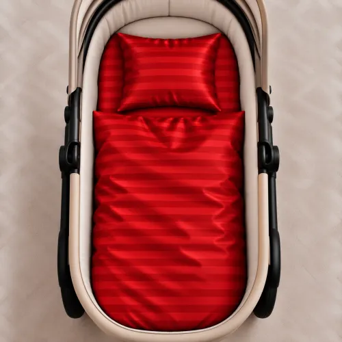 Комплект постельного белья в коляску 60*80 Satin Jacquard Aldo - 2