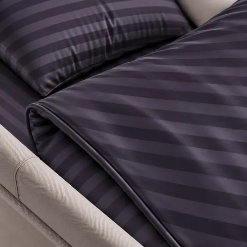 Комплект постельного белья в коляску 60*80 Satin Jacquard "Graphite" - 4