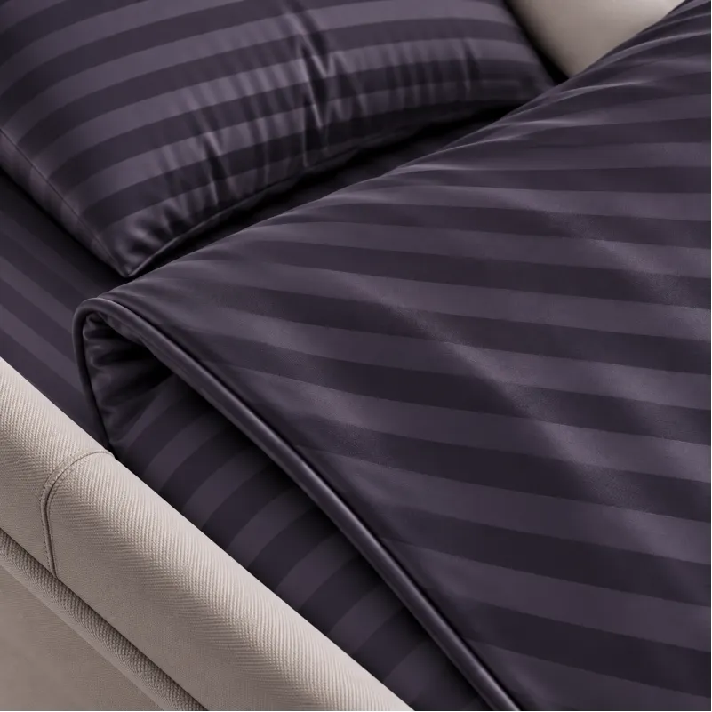 Комплект постельного белья в коляску 60*80 Satin Jacquard "Graphite" - 3