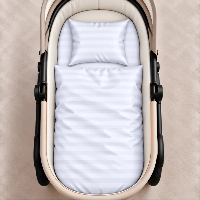 Комплект постельного белья в коляску 60*80 Satin Jacquard "Royal Pearl" - 1