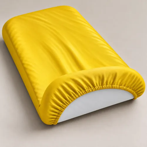 Комплект постельного белья в коляску 60*80 Satin Light Pro 10-002 Yellow - 3