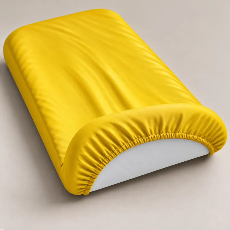 Комплект постельного белья в коляску 60*80 Satin Light Pro 10-002 Yellow - 2