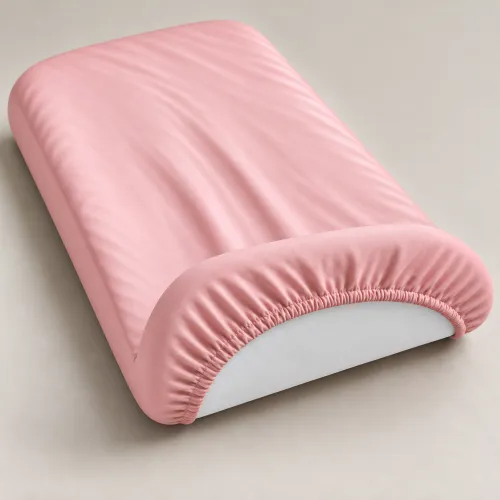 Комплект постельного белья в коляску 60*80 Satin Light Pro 10-003 Pink - 3
