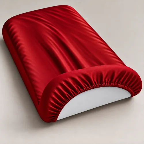 Комплект постельного белья в коляску 60*80 Satin Light Pro 10-007 Red - 4